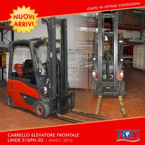 Carrello Frontale Elettrico LINDE